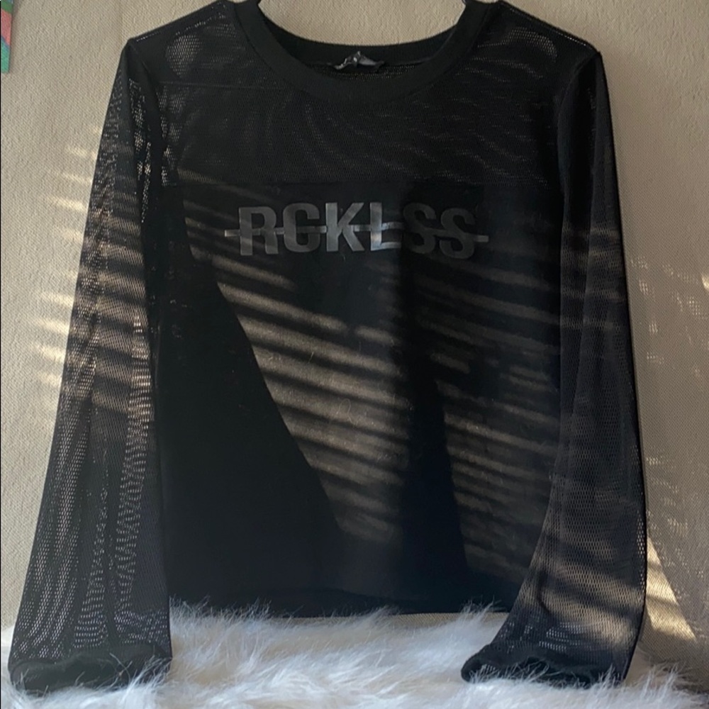 Young & Reckless Mesh Pullover Hoodie